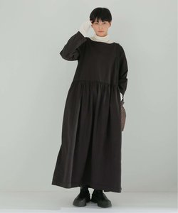 【ARMEN】BOAT NECK L/S ONEPIECE SMU：別注ワンピース