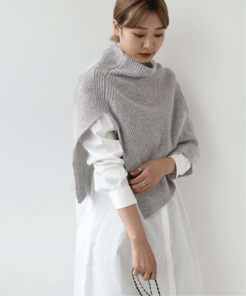 TWEEDMILL/ツイードミル】別注スリットニットポンチョ◇ | ジャーナル 