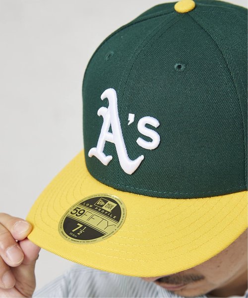 NEW ERA / ニューエラ】アスレチックス 59FIFTY LOW PROFILE ...