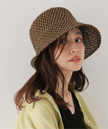 うファッション 【未使用品】La CLOCHE Lyllis de Maison 麦わら帽子
