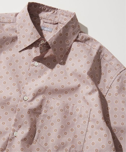 オーバーサイズ 総柄プリント半袖シャツ ”casual” | ジャーナル
