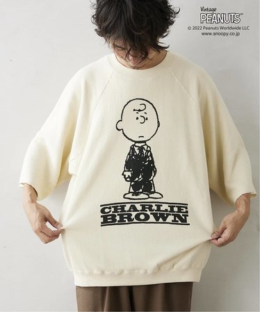 PEANUTS×SPORTS WEAR by relume スヌーピースウェット
