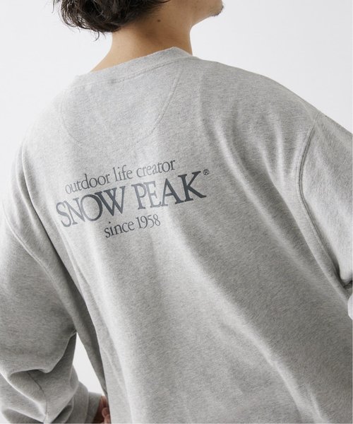 SNOWPEAK / スノーピーク】別注 Classic Logo Printed スウェット