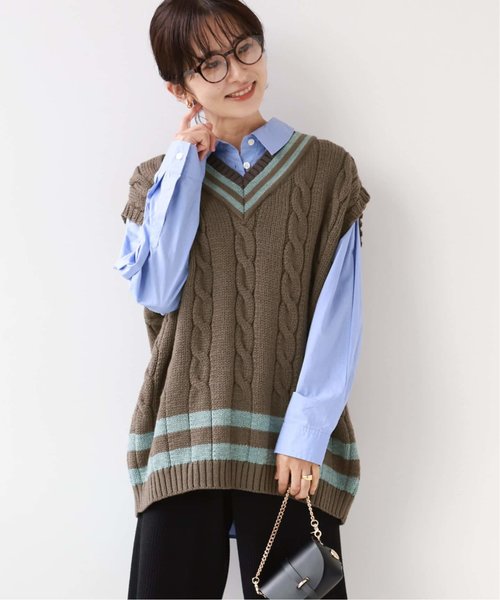 Oldderby Knitwear】 Vネックベスト | ジャーナルスタンダード ...