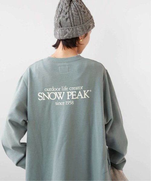 別注【SNOW PEAK/スノーピーク】*RELUMEスウェットワンピース