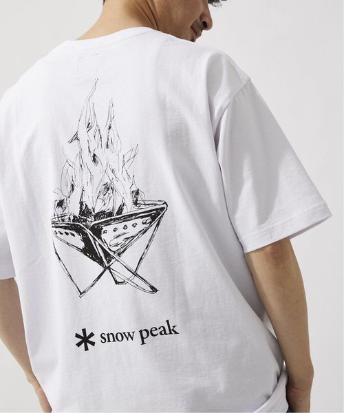 SNOW PEAK / スノーピーク】Camp Fire Tシャツ | ジャーナルスタンダード レリューム（ジャーナルスタンダード レリューム）の通販  - u0026mall
