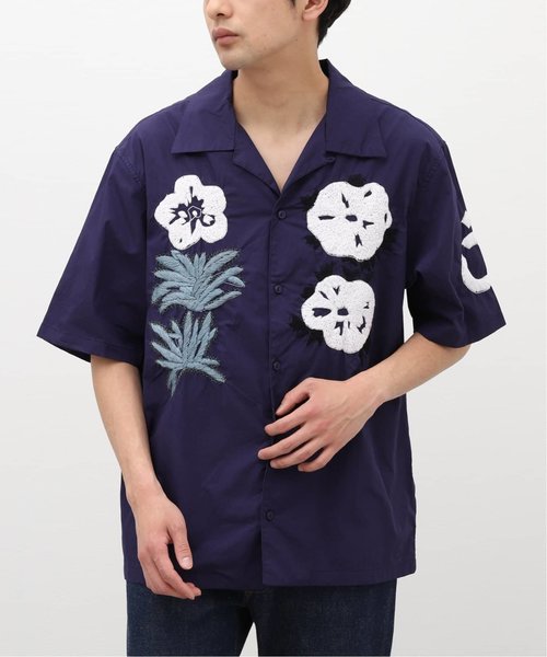 NOMA シャツ ブラウス 【NOMA ノ−マ・ティー・ディー】Flower ＆ Cactus Hand Embroidery  シャツ