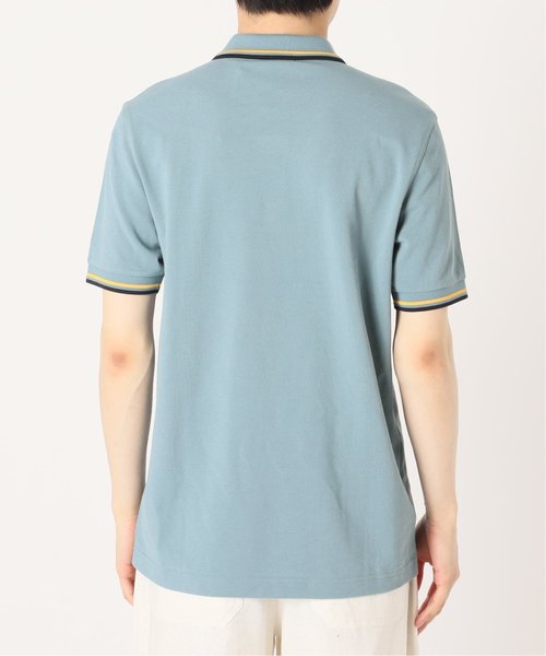 フレッドペリーシャツ　M3600  サックスブルー　Lサイズ