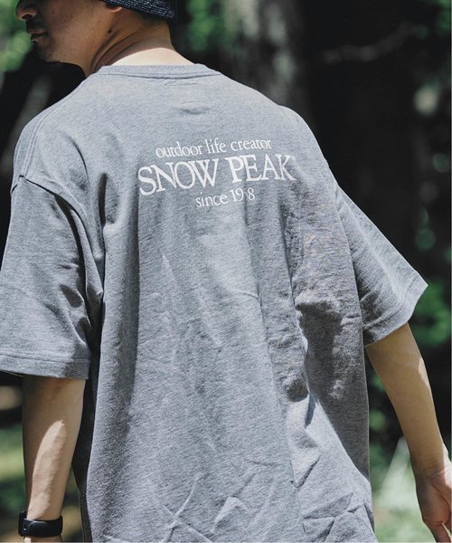 SNOW PEAK / スノーピーク】別注 Classic ロゴプリント Tシャツ