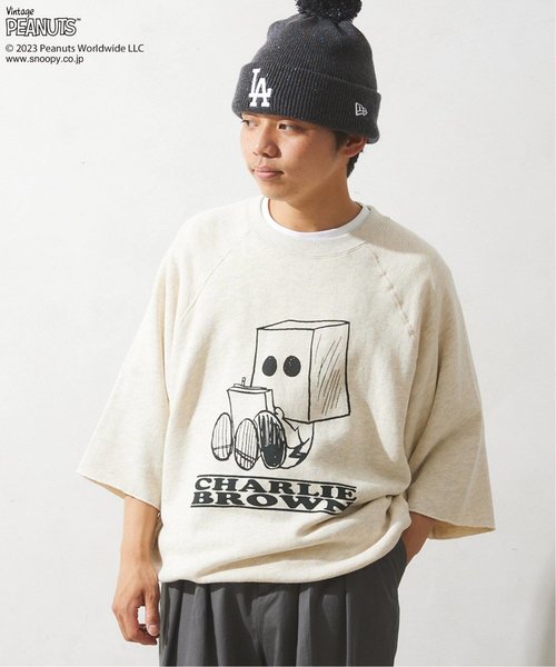 PEANUTS×SPORTS WEAR by relume】別注 HALF SLEEVE スウェット summer