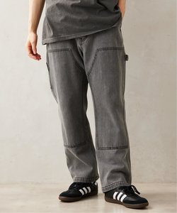 Relume Jeans ウォバッシュストライプ ダブル二?デニム