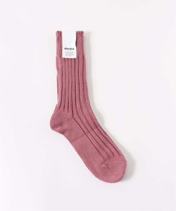 【DECKA/デカ】 Cased Heaveyweight Plain Socks