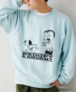 【PEANUTS×SPORTS WEAR by relume】別注 プリントスウェット