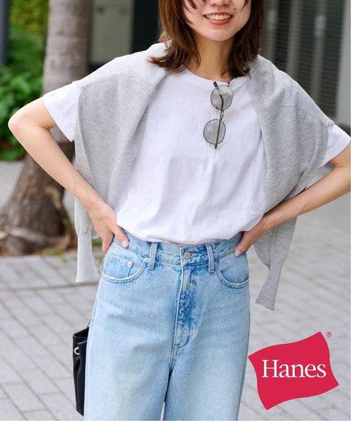 《2枚セット》【Hanes / ヘインズ】2P JAPAN FIT クルーネックTシャツ