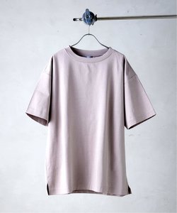 50/-ポンチクルーネックTシャツ