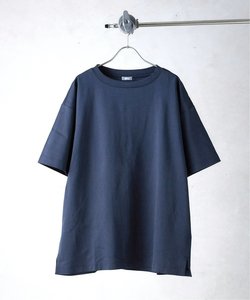 50/-ポンチクルーネックTシャツ