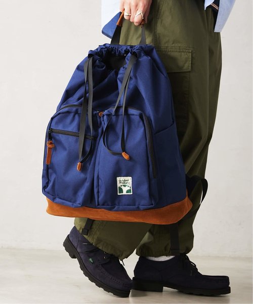 OUTDOOR PRODUCTS】別注 DRAWSTRING バックパック | ジャーナル ...