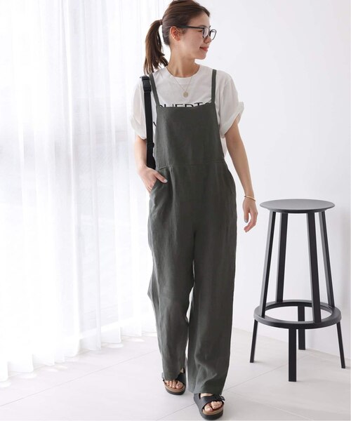 WEB限定追加》No.14フレンチリネンサロペット | ジャーナル 