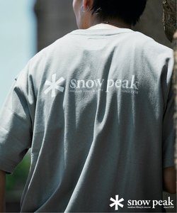 《追加》SNOWPEAK / スノーピーク 別注 ロゴプリント Tシャツ