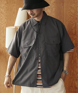 ”イージーケア” TECH-LINEN 半袖CPOシャツ