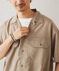 ”イージーケア” TECH-LINEN 半袖CPOシャツ