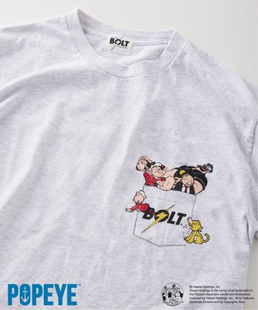 POPEYE(TM) × LIGHTNING BOLT 別注 90s プリントTシャツ | ジャーナル 