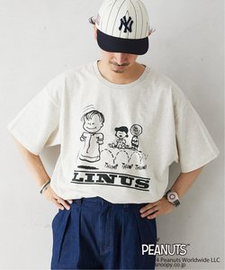 PEANUTS × SPORTS WEAR by relume 別注 プリントTシャツ