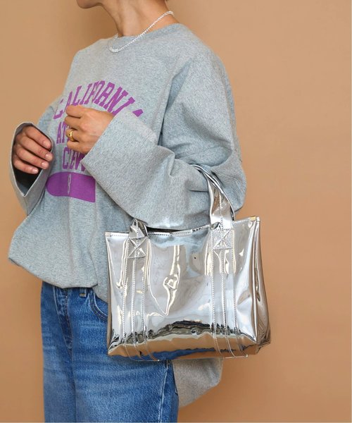 【HELOYSE/エロイーズ】boxy mirror tote：トートバッグ