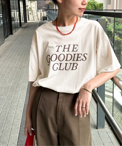 GOODIES CLUB ロゴプリントTEE