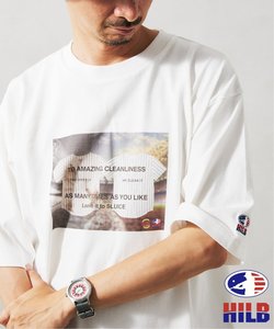 ”HILB” BASEBALL プリントTシャツ