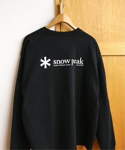 SNOWPEAK / スノーピーク 別注 ロゴプリント ロングスリーブT