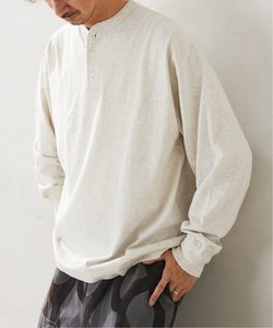 Healthknit / ヘルスニット 別注 ヘンリーネック L/S Tシャツ