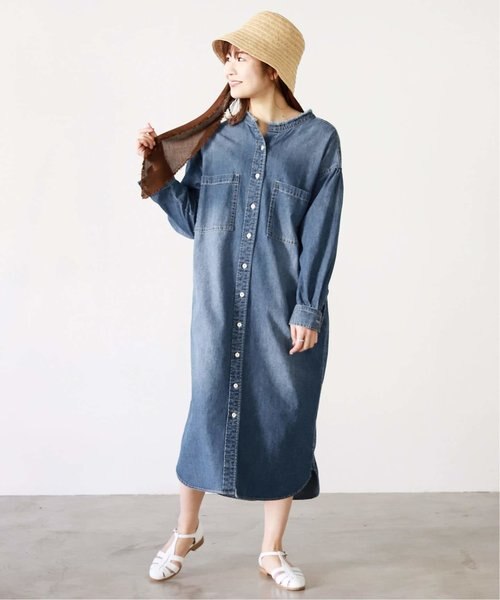 Le Denim ロングワンピース 417 Edifice Slobe Iena フォーワンセブン スローブイエナ の通販 Mall