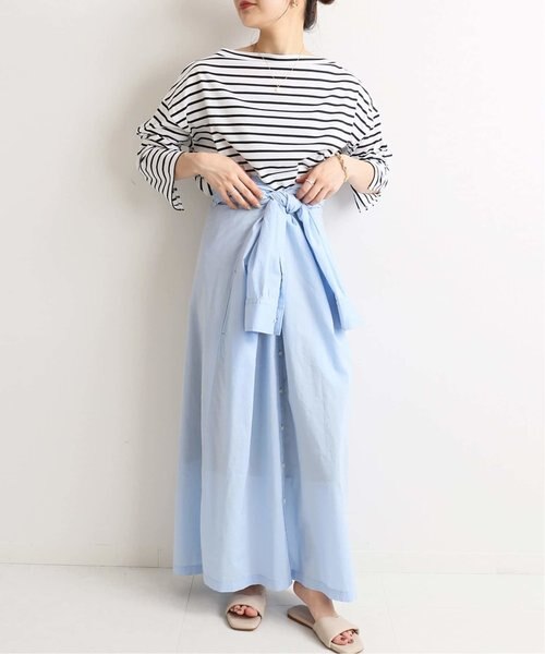 コットンリヨセルドレープローンワンピース 417 Edifice Slobe Iena フォーワンセブン スローブイエナ の通販 Mall