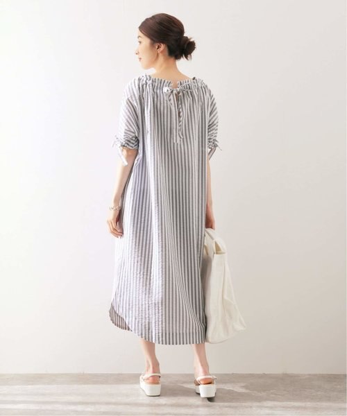 Just Female ジャストフィーメール ストライプドレスワンピース 417 Edifice Slobe Iena フォーワンセブン スローブイエナ の通販 Mall