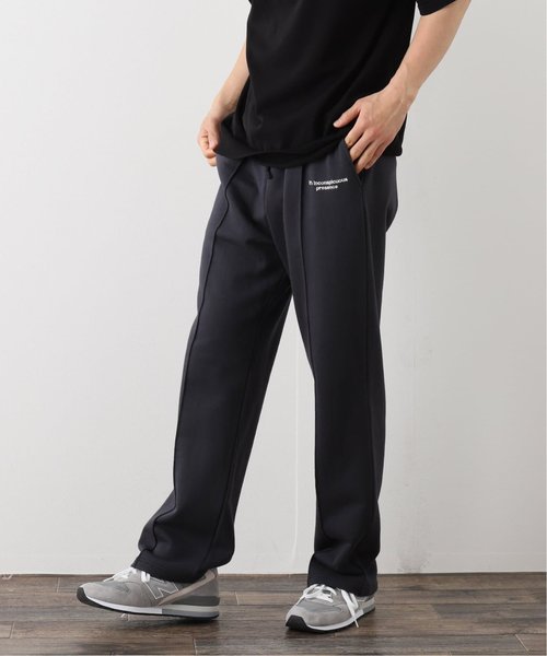 Signature 8 front seam sweatpants in washed black