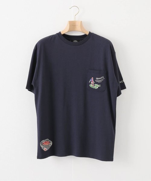 Paris Saint-Germain / パリサンジェルマン】エンブレム刺繍 Tシャツ