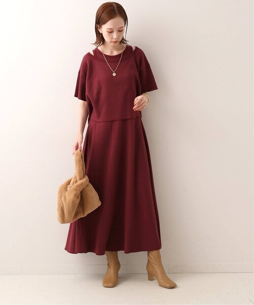 A Blends エーブレンズ Slobe別注 3wayワッフルteeワンピース 417 Edifice Slobe Iena フォーワンセブン スローブイエナ の通販 Mall