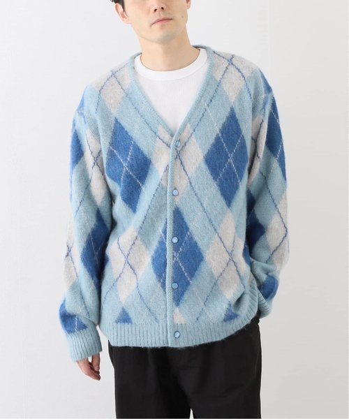 NEEDLES / ニードルズ】 Mohair Cardigan - Argyle LQ271 | 417