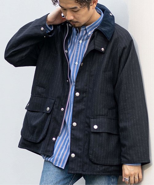 Barbour / バブアー】417別注 OS BEDALE ”CORDURA combat wool” | 417