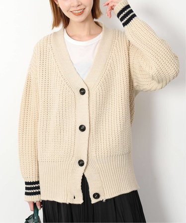 DANTON/ダントン】LAMS WOOL C/N カーディガン | 417 EDIFICE / SLOBE