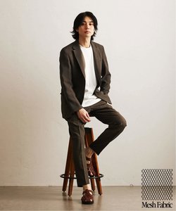 【ジャケット1点+パンツ1点の2点セット】EVALET メッシュセットアップ