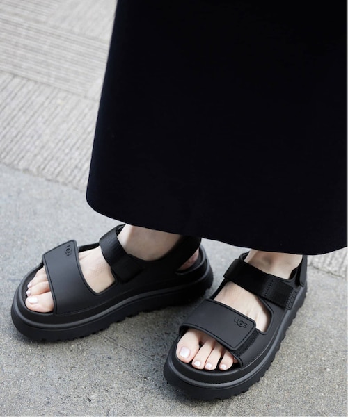 WEB限定/追加》 UGG/アグ GoldenGlow Sandal 1152685-BLK | 417 