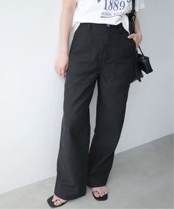 Healthy DENIM SLOBE別注 バックサテンワイドパンツ H652399I03