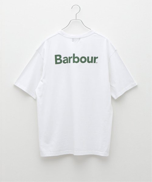 BARBOUR (バブアー) OS Basic Barbour logo T-Shirts 241MTSG004