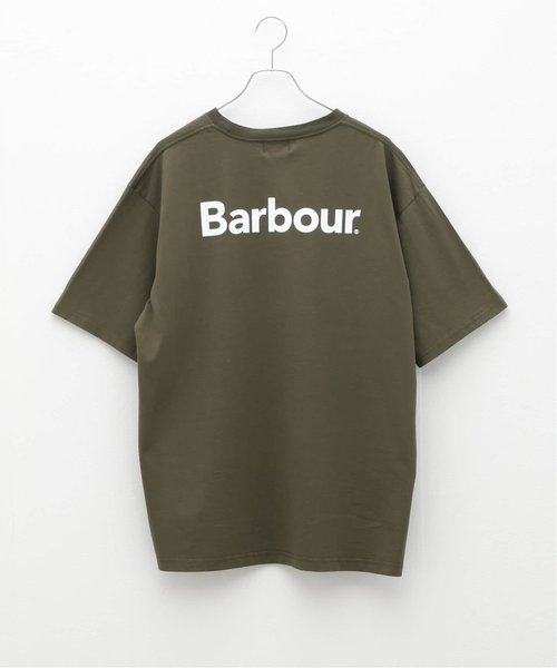 BARBOUR (バブアー) OS Basic Barbour logo T-Shirts 241MTSG004
