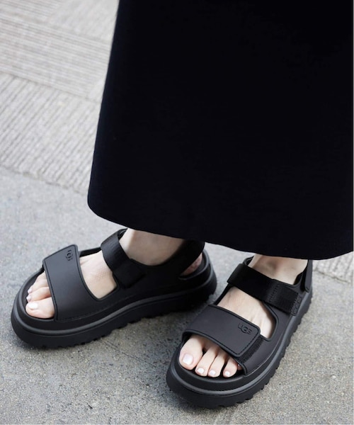 WEB限定/追加2》 UGG/アグ GoldenGlow Sandal 1152685-BLK/BRWN | 417 