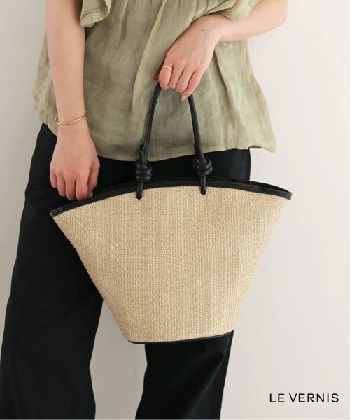 SLOBE IENA/LE VERNIS カゴバッグ