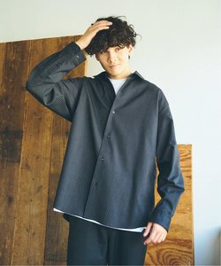 【LE JAPON】 Akita Wool レギュラーシャツ