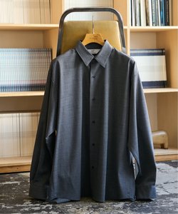 【LE JAPON】 Akita Wool レギュラーシャツ